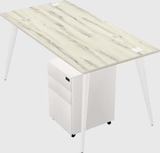 Modern rectangular office desk