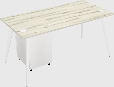 Modern rectangular office desk