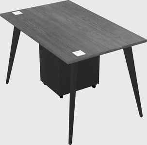 Modern rectangular office desk