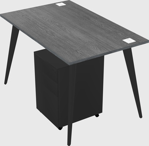 Modern rectangular office desk
