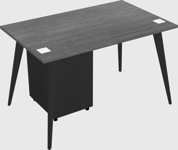 Modern rectangular office desk