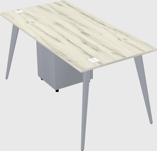 Modern rectangular office desk
