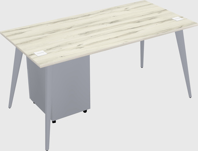 Modern rectangular office desk