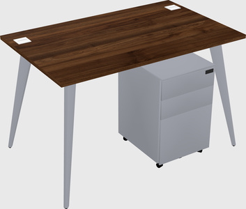 Modern rectangular office desk
