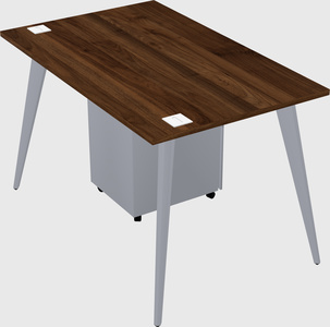Modern rectangular office desk