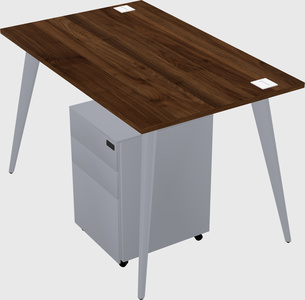 Modern rectangular office desk