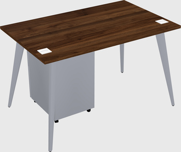 Modern rectangular office desk