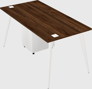 Modern rectangular office desk