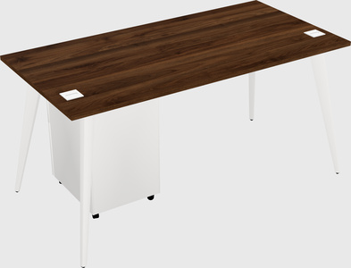 Modern rectangular office desk