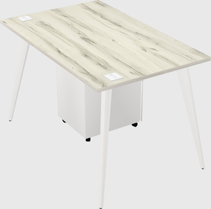 Modern rectangular office desk
