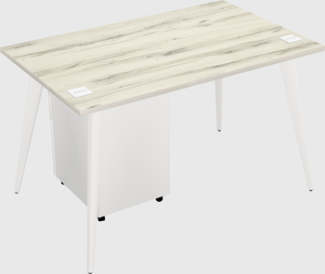 Modern rectangular office desk