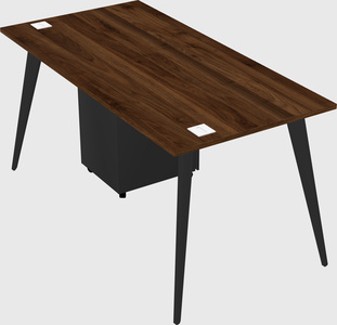 Modern rectangular office desk