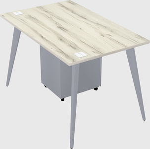Modern rectangular office desk