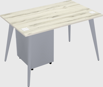 Modern rectangular office desk