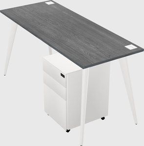 Modern rectangular office desk