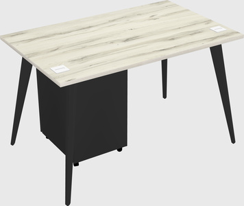 Modern rectangular office desk