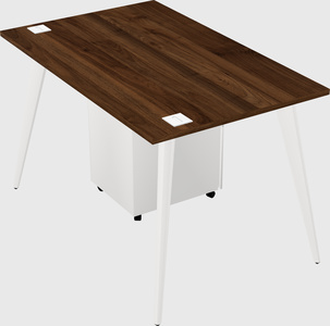 Modern rectangular office desk