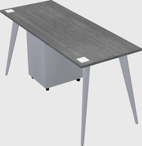 Modern rectangular office desk