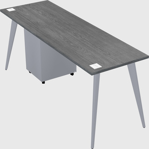 Modern rectangular office desk