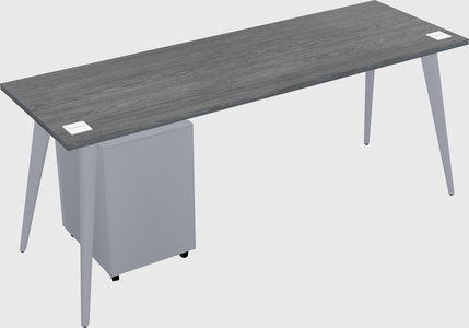 Modern rectangular office desk