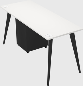 Modern rectangular office desk