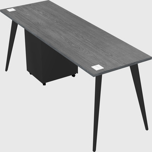 Modern rectangular office desk