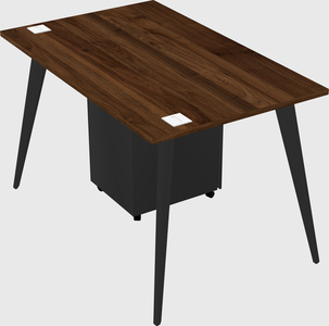 Modern rectangular office desk