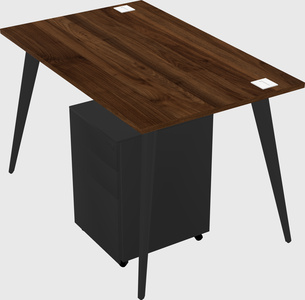 Modern rectangular office desk