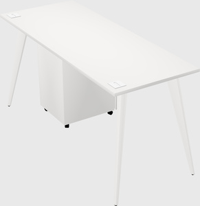 Modern rectangular office desk