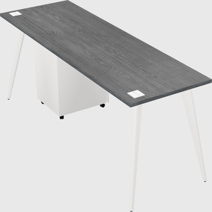 Modern rectangular office desk
