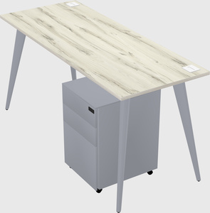 Modern rectangular office desk
