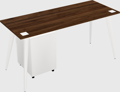 Modern rectangular office desk