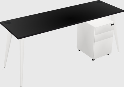 Modern Rectangular Office Desk