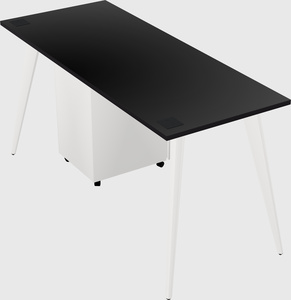 Modern rectangular office desk