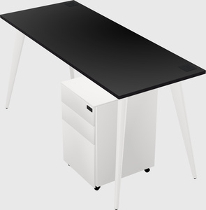 Modern rectangular office desk