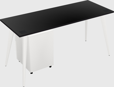 Modern rectangular office desk