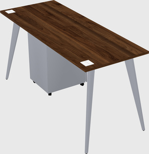 Modern rectangular office desk