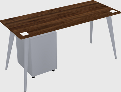 Modern rectangular office desk
