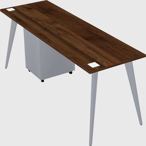 Modern rectangular office desk