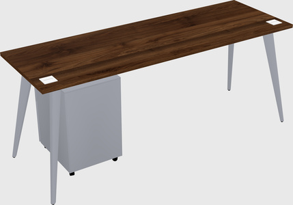Modern rectangular office desk