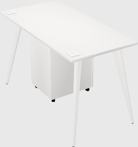 Modern rectangular office desk