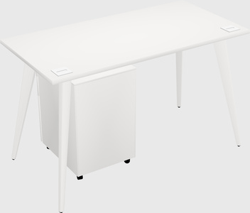 Modern rectangular office desk