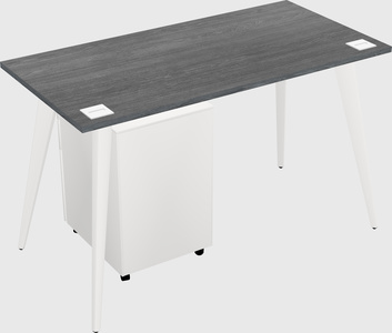 Modern rectangular office desk