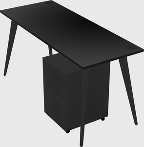 Modern rectangular office desk