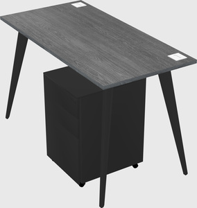 Modern rectangular office desk
