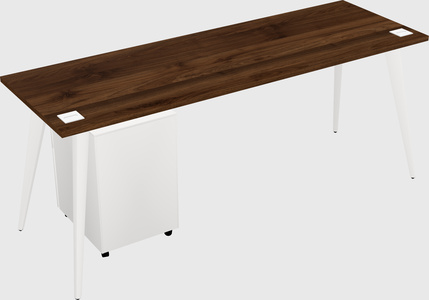 Modern rectangular office desk