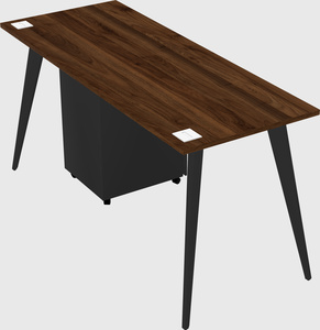 Modern rectangular office desk
