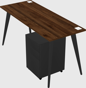 Modern rectangular office desk