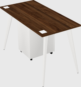 Modern rectangular office desk