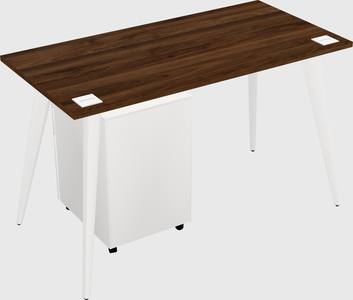 Modern rectangular office desk